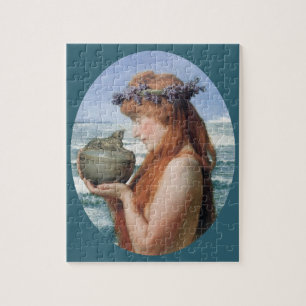 Pandora by Sir Lawrence Alma-Tadema Jigsaw Puzzle