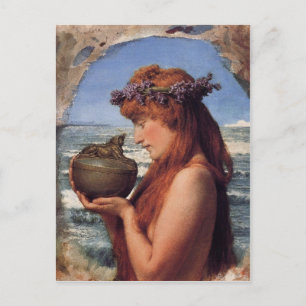 Pandora in detail postcard