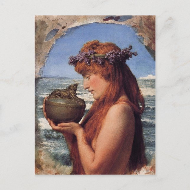Pandora in detail postcard (Front)