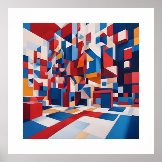 Pandora’s box Abstract Art Prints (Front)