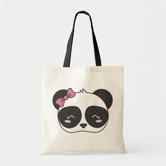 Pandora, The Adorable Panda Tote Bag (Front)