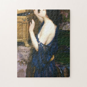 Pandora's Box - John William Waterhouse Jigsaw Puzzle