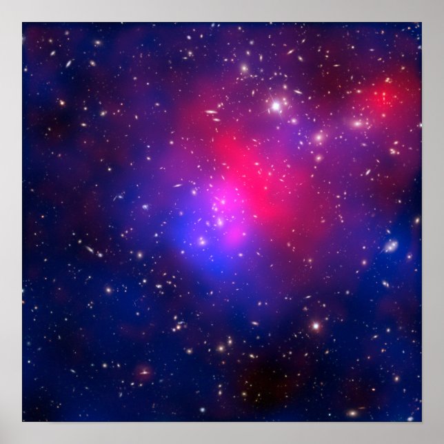 Pandora's Cluster - Abell 2744 Galaxies Poster (Front)