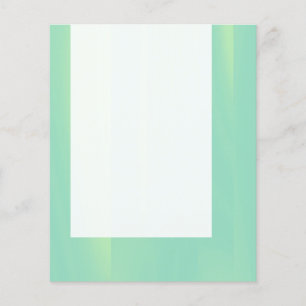Panel 029 - Abstract Aqua Flyer