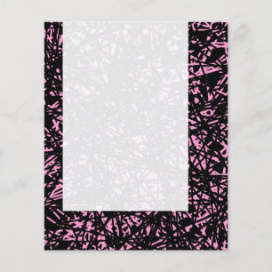 Panel 072 - Abstract Lines - Pink Flyer