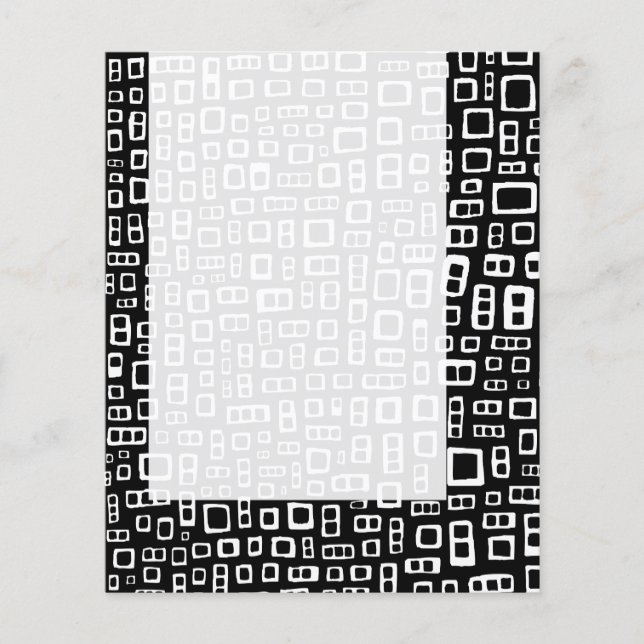 Panel 086 - Abstract Rectangles Flyer (Front)