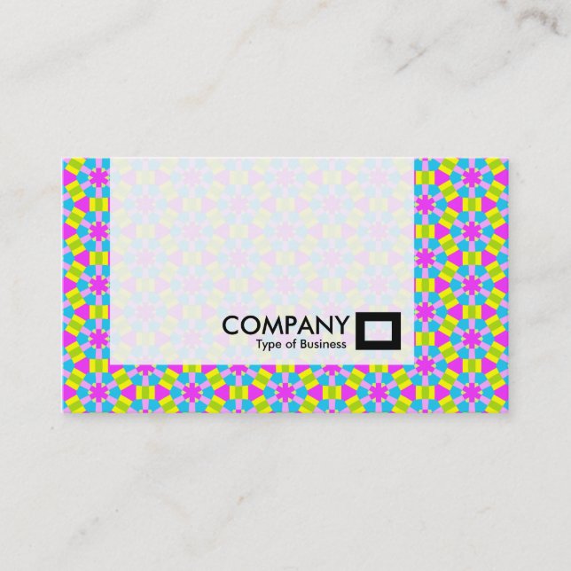 Panel - Colourful Geometric Business Card (Front)