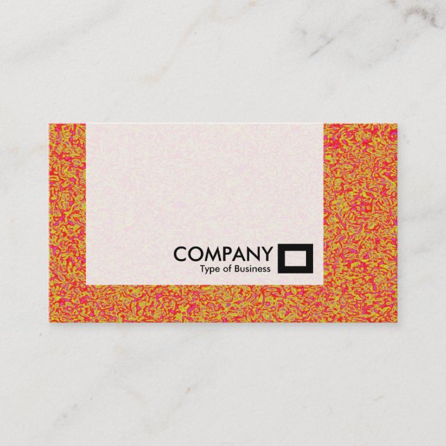 Panel - Colourful Marble Business Card (Front)