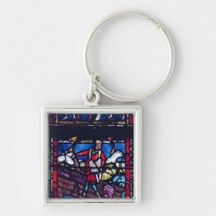 Panel depicting the Parable of the Sower Key Ring