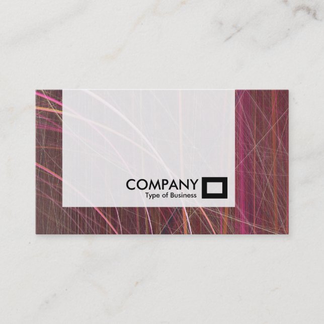 Panel - Fractal Lines Business Card (Front)