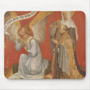 Panel from a diptych depicting the Angel Mouse Pad