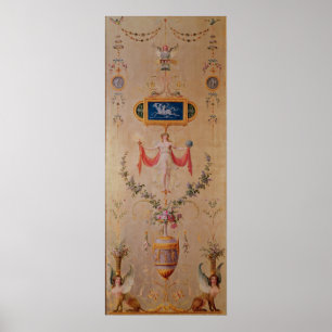 Panel from the boudoir of Marie-Antoinette Poster