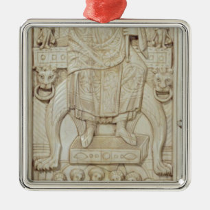 Panel from the Diptych of Consul Areobindus Metal Ornament