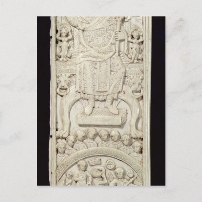 Panel from the Diptych of Consul Areobindus Postcard (Front)