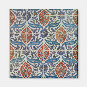 Panel of Isnik earthenware tiles Magnet