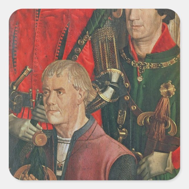 Panel of the Knights Square Sticker (Front)