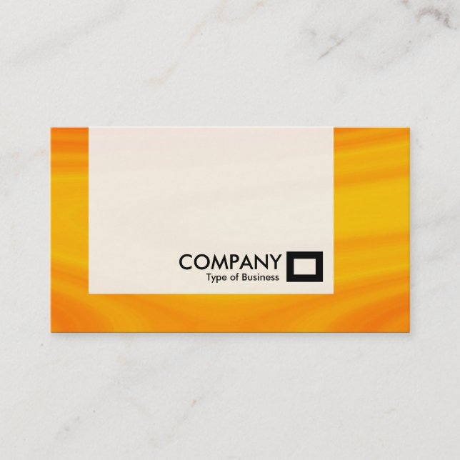 Panel - Orange Cream Business Card (Front)