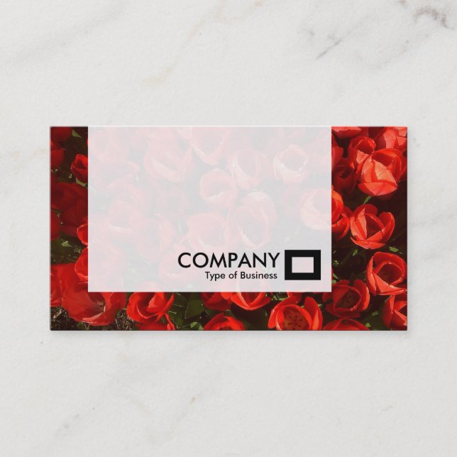 Panel - Red Tulips Business Card (Front)