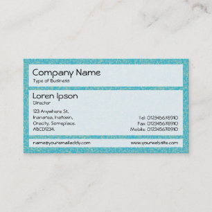 Panels 02 - Blue and Green Stipple Business Card