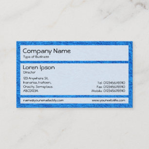 Panels 02 - Blue Carpet Business Card