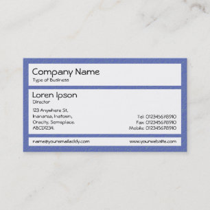 Panels - Blue Stucco Business Card
