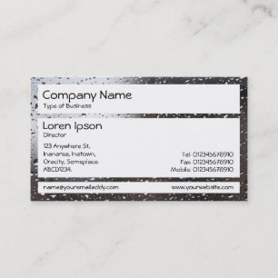 Panels - Rain on a Window Business Card