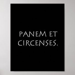 Panem et circenses poster
