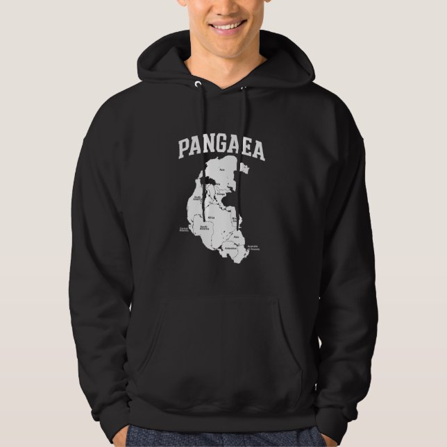 Pangea Supercontinent Pangaea Hoodie (Front)