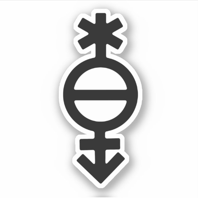 Pangender Gender Symbol (Front)