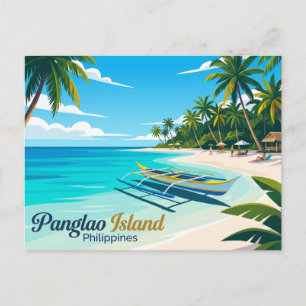 Panglao Island Philippines Postcard