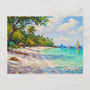 Panglao Island Philippines Travel Postcard