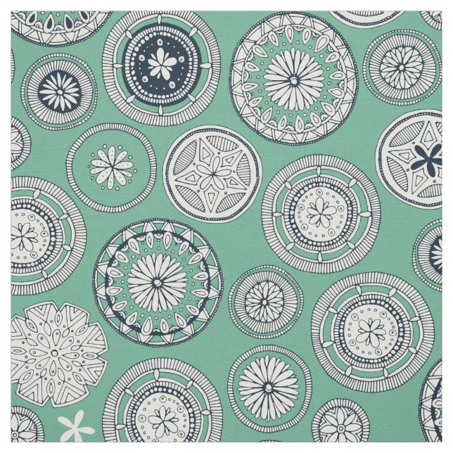 pango peppermint fabric (Swatch)
