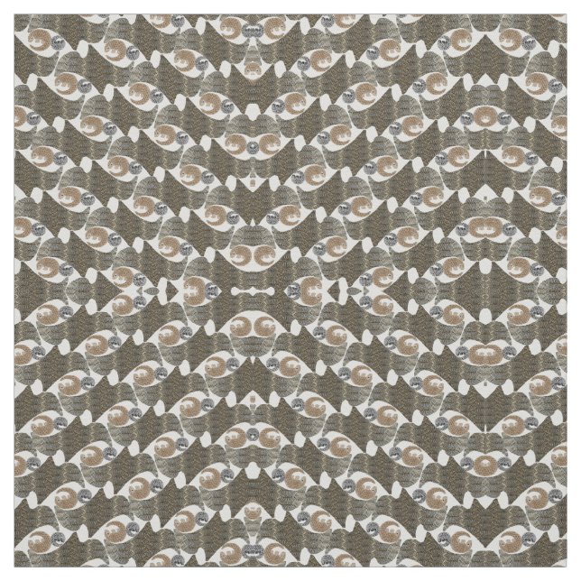 Pangolin batik fabric (Swatch)