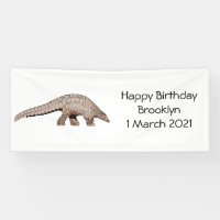 Pangolin cartoon illustration