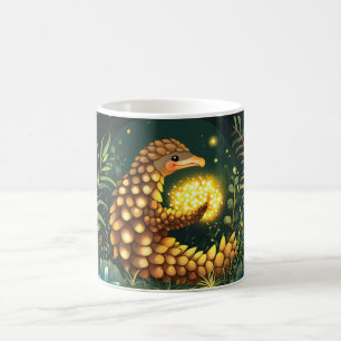 pangolin Cartoon Style vibrant Cute Colorfull Coffee Mug