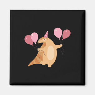 Pangolin Celebrating Sticker  Magnet