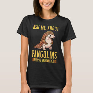 Pangolin Cute Save The Endangered Species 1 T-Shirt