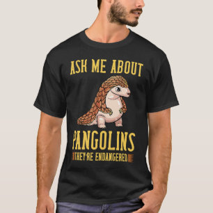 Pangolin Cute Save The Endangered Species 1 T-Shirt