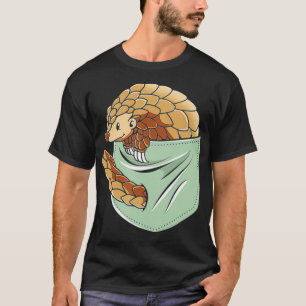 Pangolin In A Pocket Cute Pangolin For Kids T-Shirt
