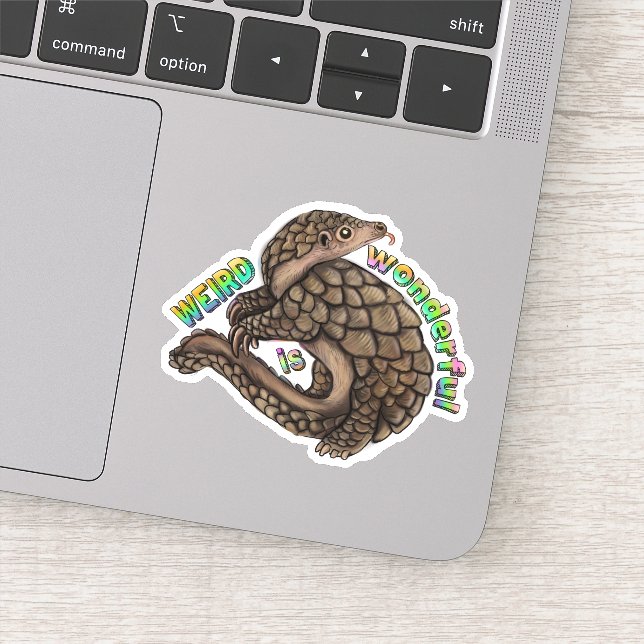 Pangolin Weird is Wonderful (Detail)