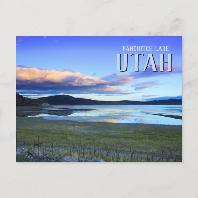 Panguitch Lake Utah Postcard (Front)
