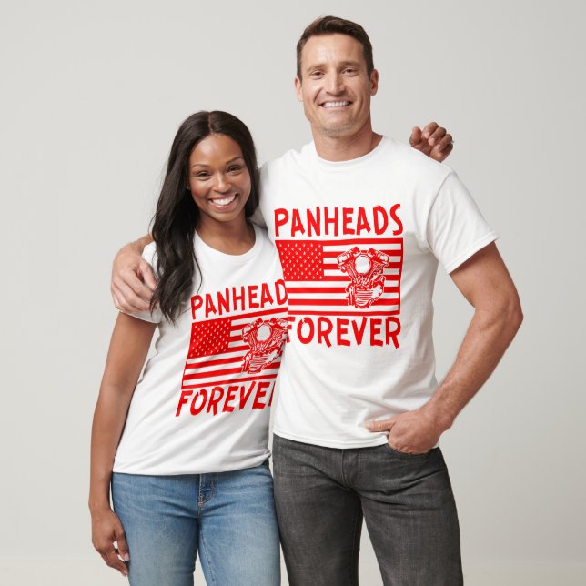 Panheads Forever © FB @ #USAPatriotGraphics  T-Shirt (Unisex)