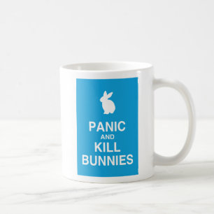 Panic and Kill Bunnies Mug