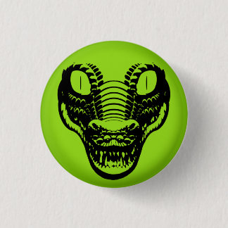 Panic Button Alligator Avatar pin badge