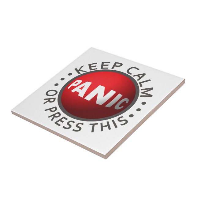 Panic Button ceramic tiles (Side)