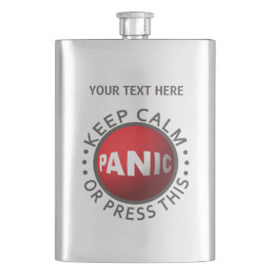 Panic Button custom flask