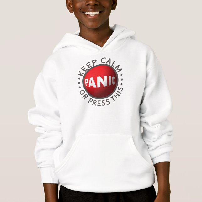 Panic Button custom shirts & jackets (Front)