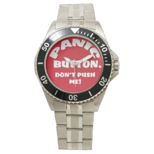 Panic Button Don't Push Me watch
