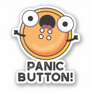 Panic Button Funny Sewing Pun