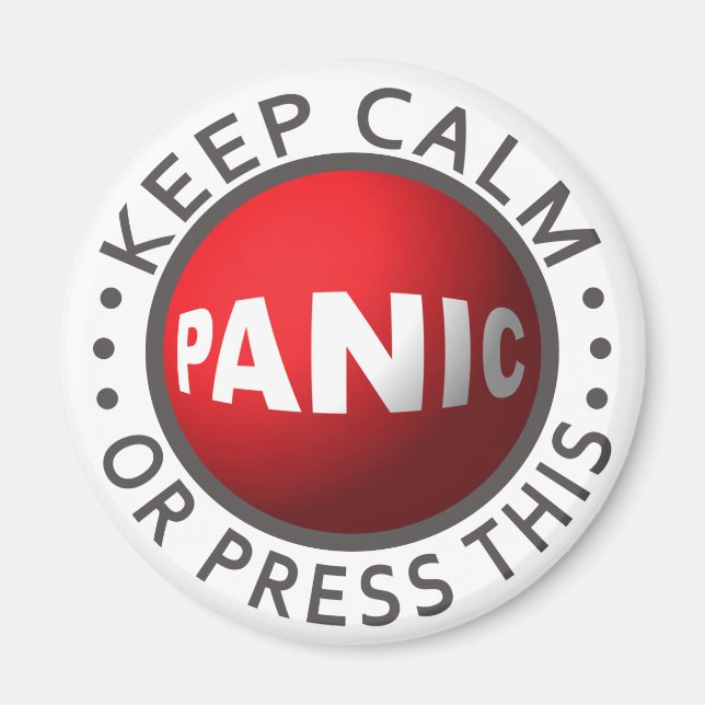 Panic Button magnet (Front)